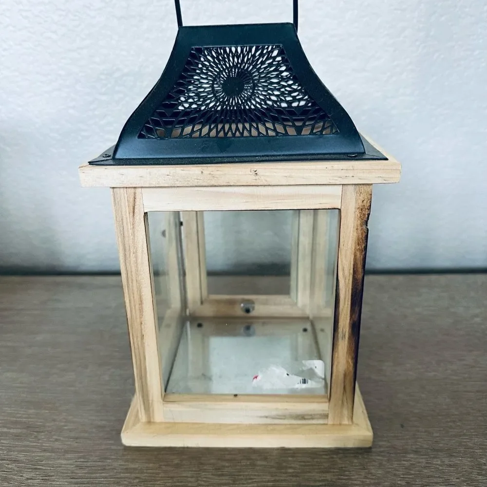 Farmhouse Modern Lantern Boho Candle Holder